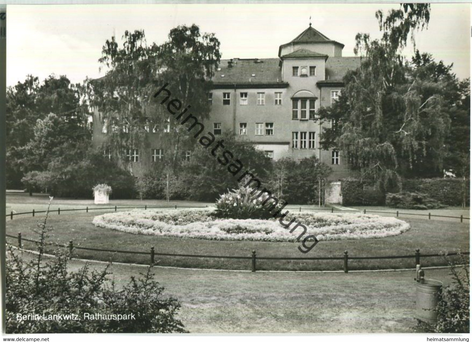 Berlin-Lankwitz - Rathauspark - Foto-Ansichtskarte - Verlag Kl.-P. Heyn Berlin