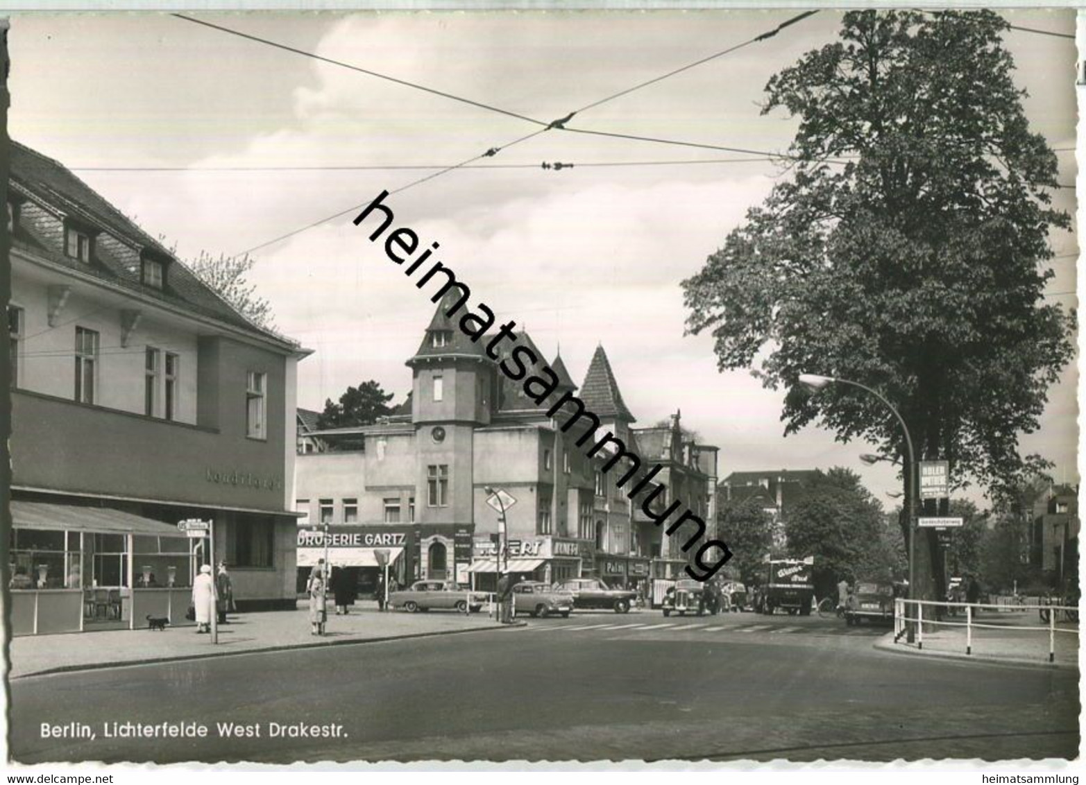 Berlin - Lichterfelde West - Drakestrasse - Foto-Ansichtskarte - Verlag Kunst und Bild Berlin