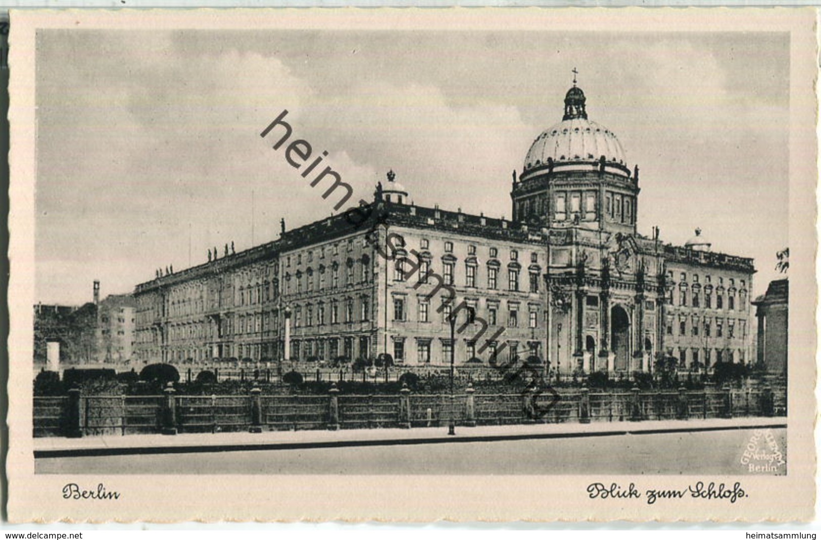 Berlin-Mitte - Schloss - Verlag Georg Klemm Berlin