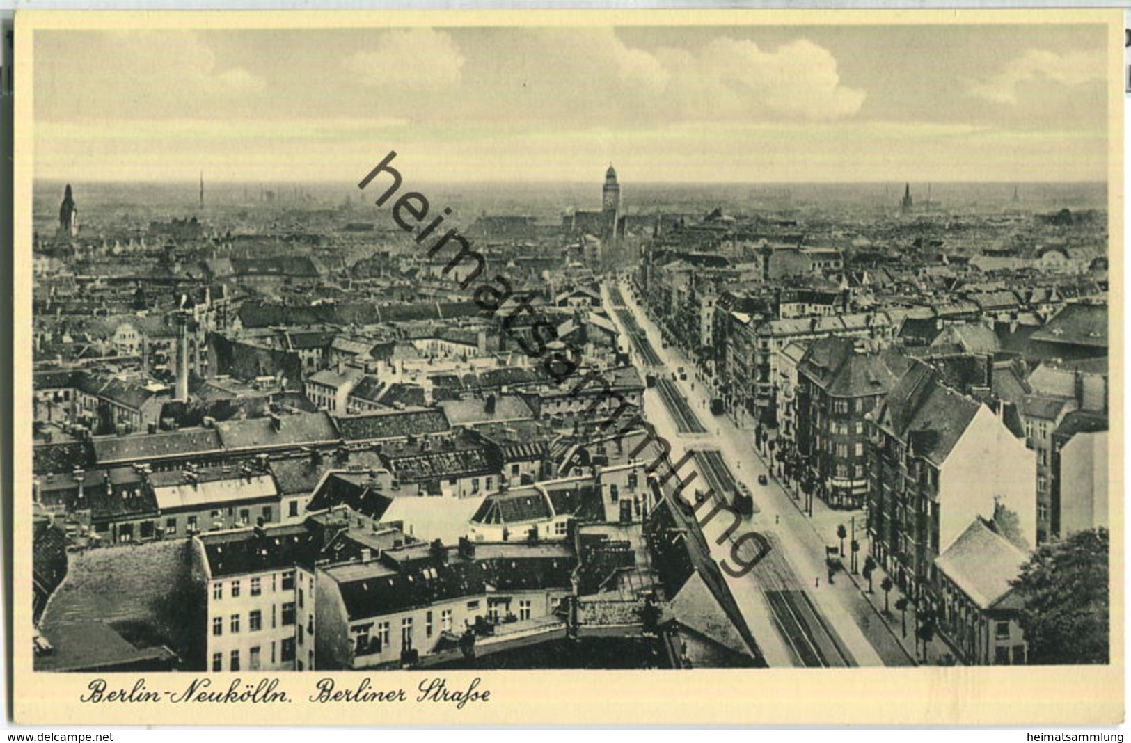 Berlin-Neukölln - Berliner Straße - Verlag Felix Setecki Berlin 30er Jahre