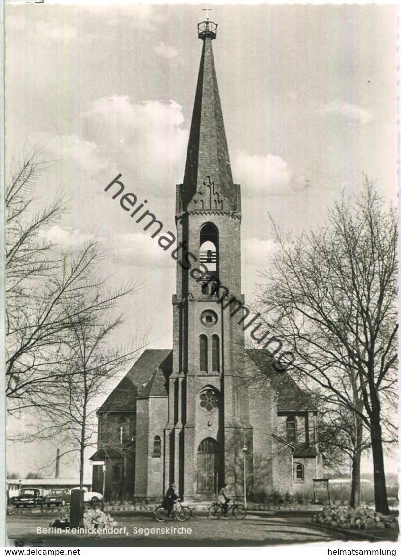 Berlin - Reinickendorf - Segenskirche - Foto-Ansichtskarte - Verlag Kunst und Bild Berlin