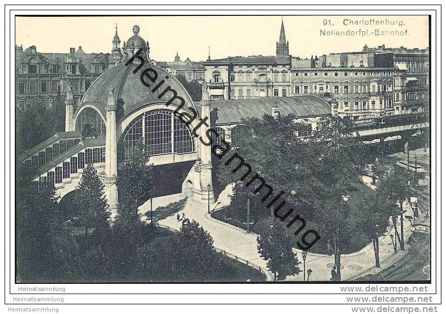 Berlin-Schöneberg - Nollendorfplatz - Bahnhof - 20er Jahre