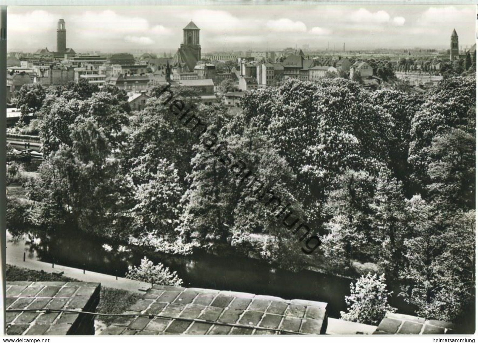 Berlin - Spandau - Blick vom Juliusturm - Foto-Ansichtskarte