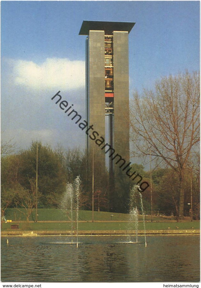 Berlin - Tiergarten - Carillon - Glockenturm - AK Grossformat