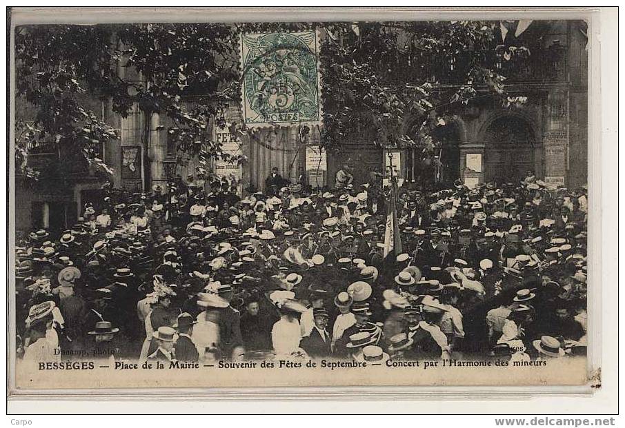 BESSÈGES - Concert par l´harmonie des mineurs.