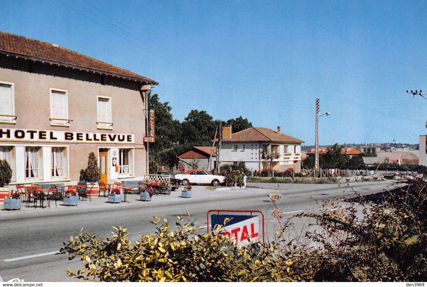 BESSINES-sur-GARTEMPE - L'Hôtel Bellevue - Tirage d'éditeur