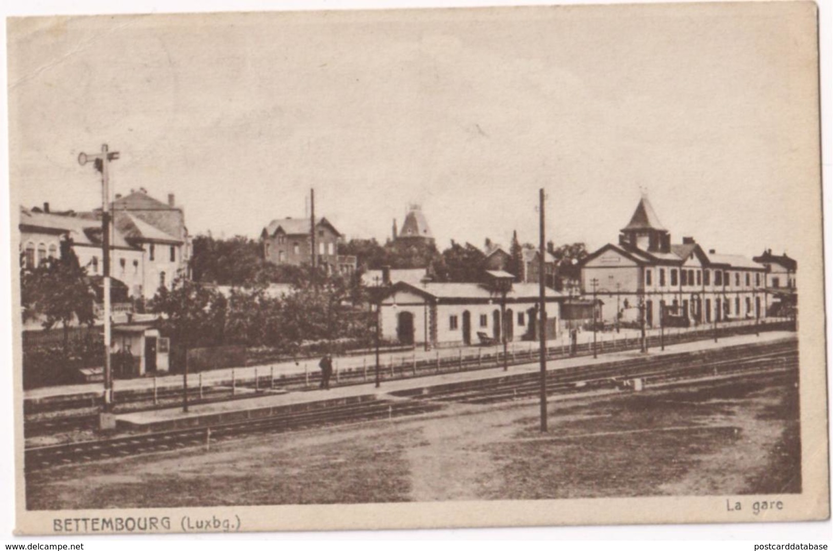 Bettembourg - la gare - & railway station