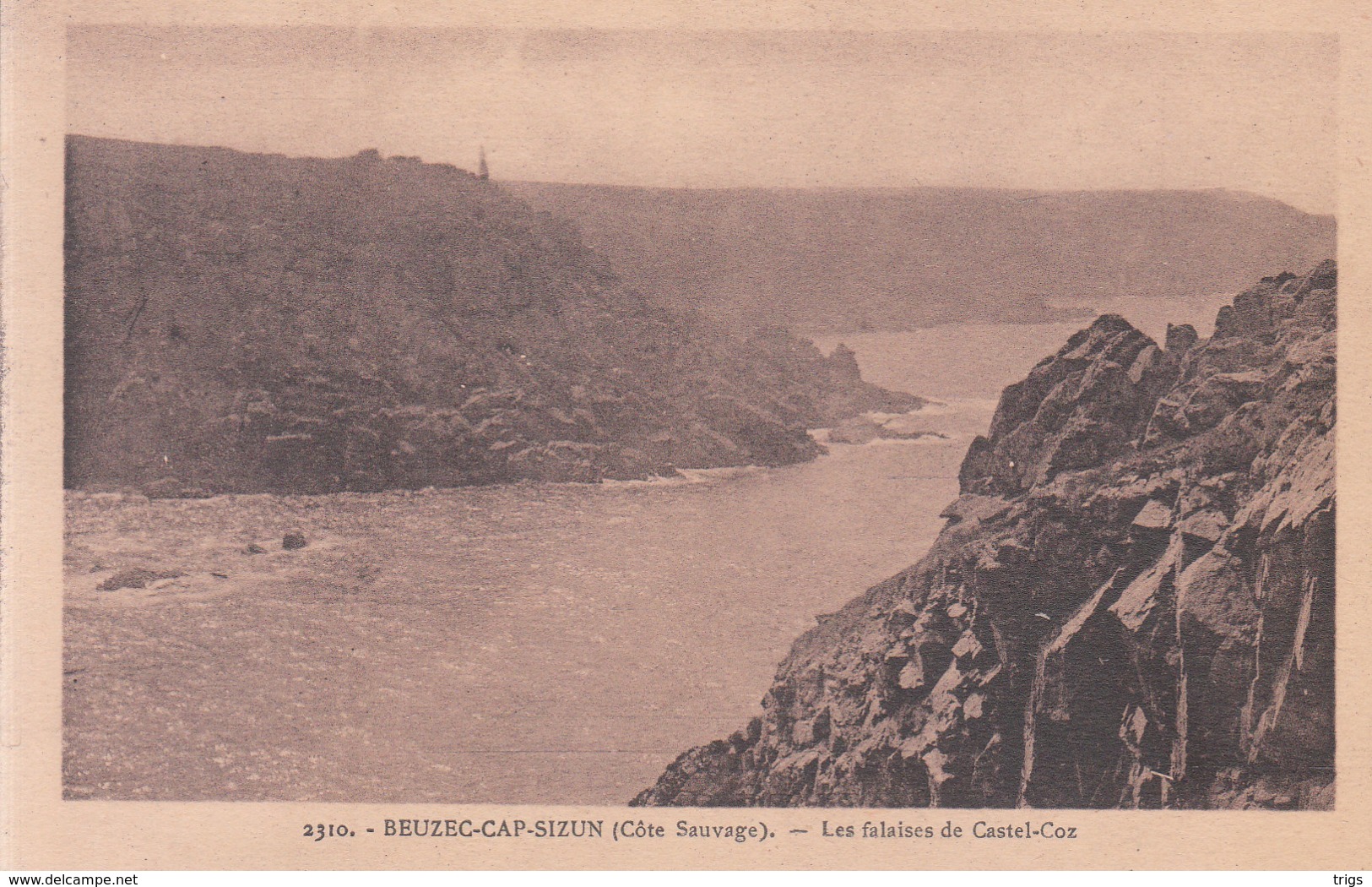 Beuzec Cap Sizun - les Falaises de Castel Coz