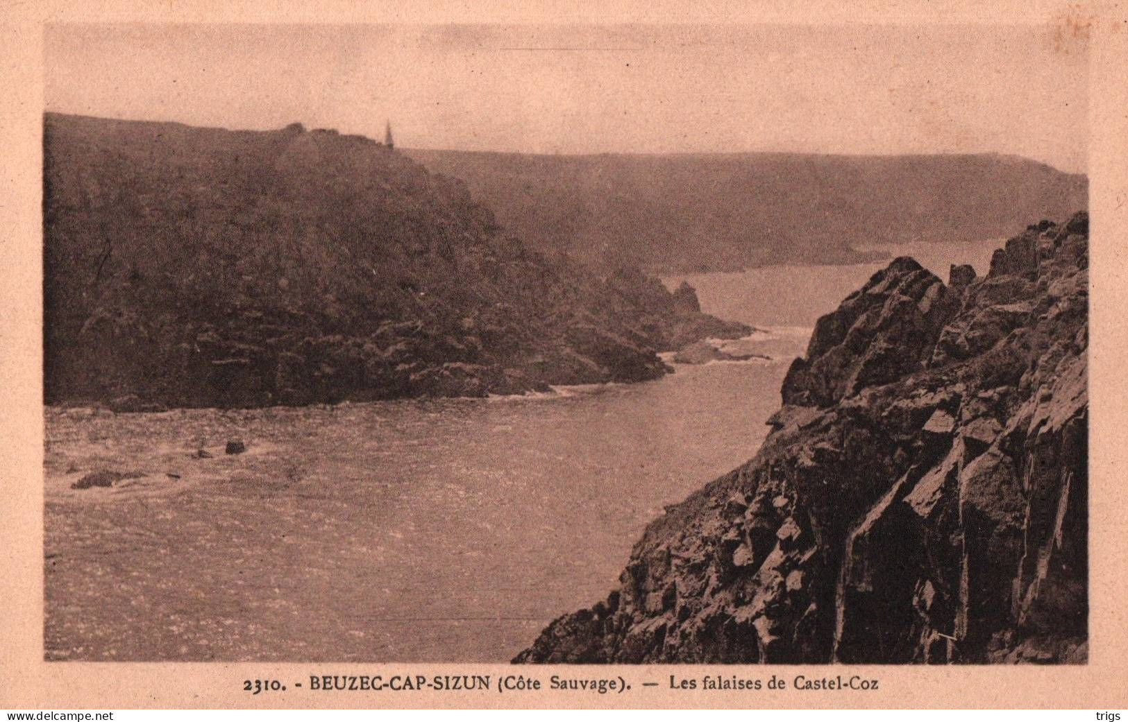 Beuzec Cap Sizun - les Falaises de Castel Coz