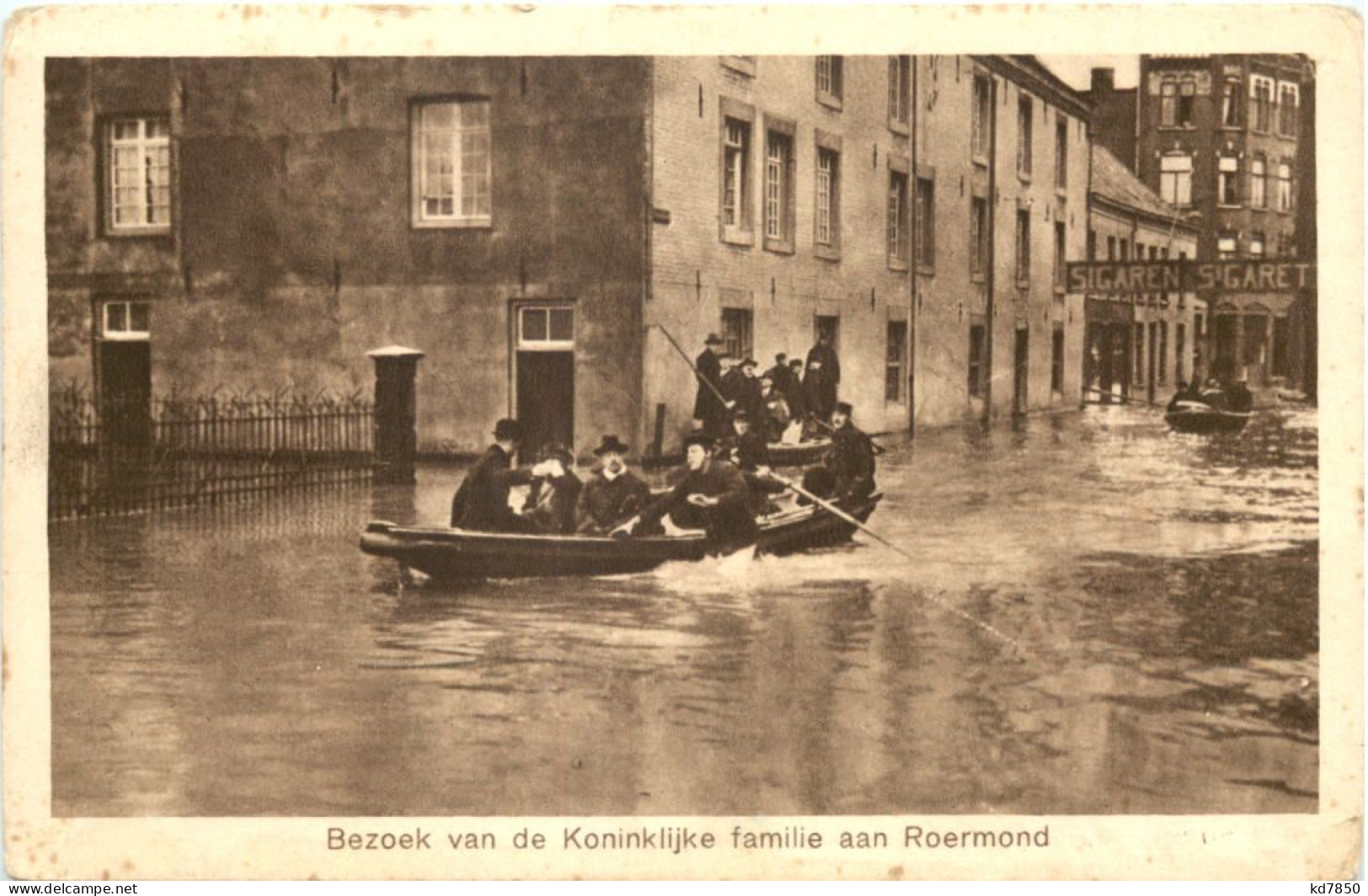 Bezoek van de Koninklijke familie aan Roermond - Watersnood 1925-1926