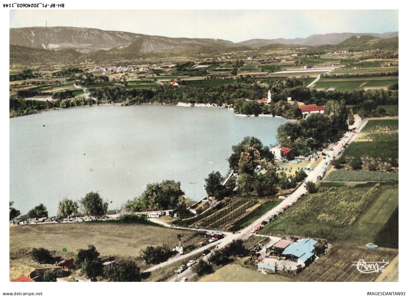 BH-BFP1-0573-84 - L'étang de la - BONDE - Vaucluse - Vue aérienne