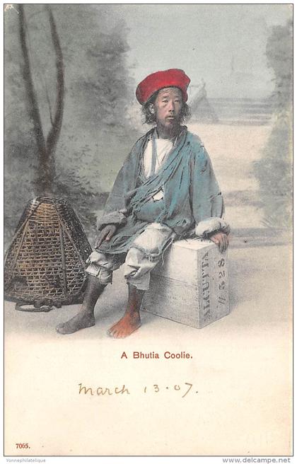 BHUTAN / a Bhutia Coolie