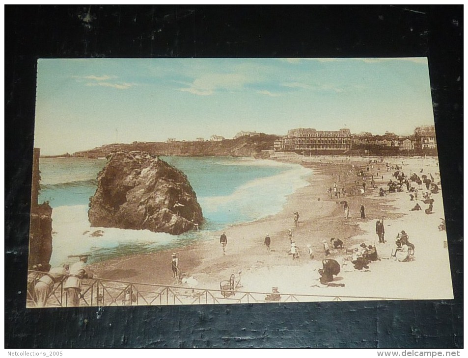 BIARRITZ - PLAGE DE BIARRITZ - 64 BASSES-PYRENEES (P)