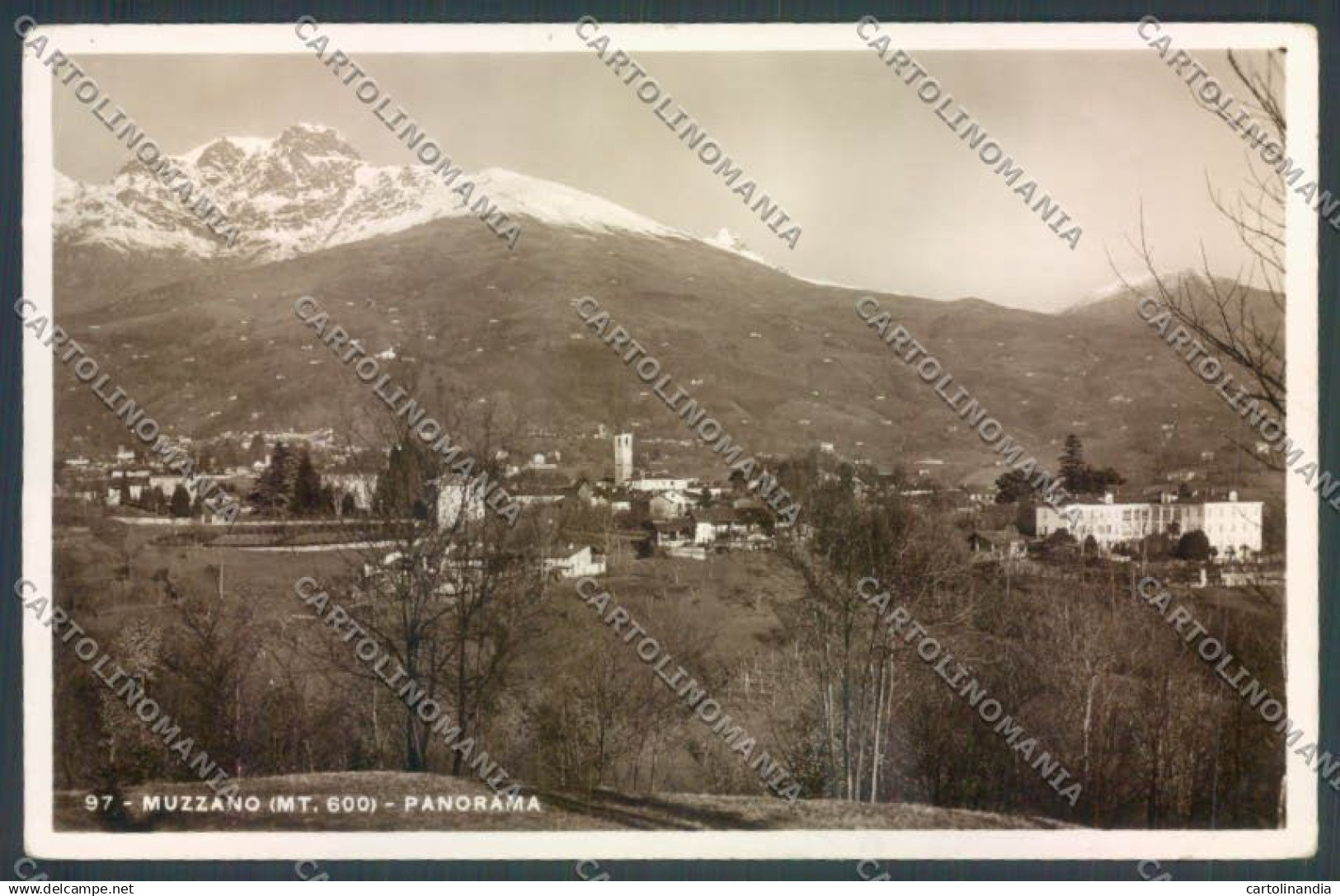 Biella Muzzano Foto cartolina ZT5954