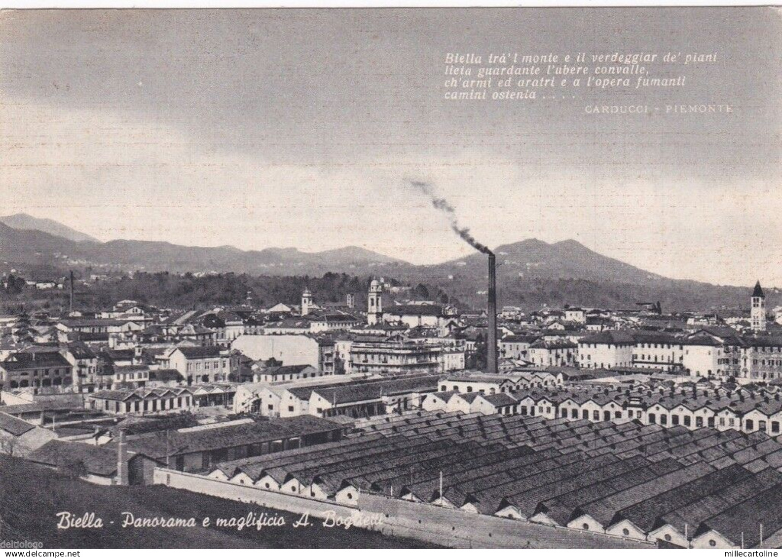 # BIELLA: PANORAMA E MAGLIFICIO