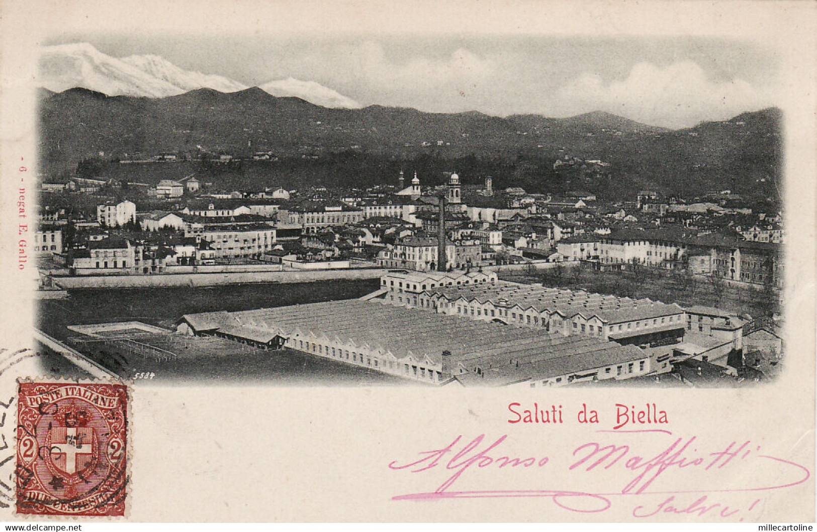 #BIELLA:  SALUTI DA - PANORAMA