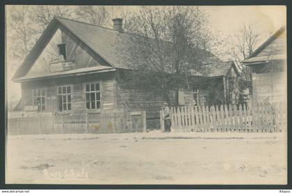 STOLOVICHY School vintage postcard Столовичи Брэст BELARUS