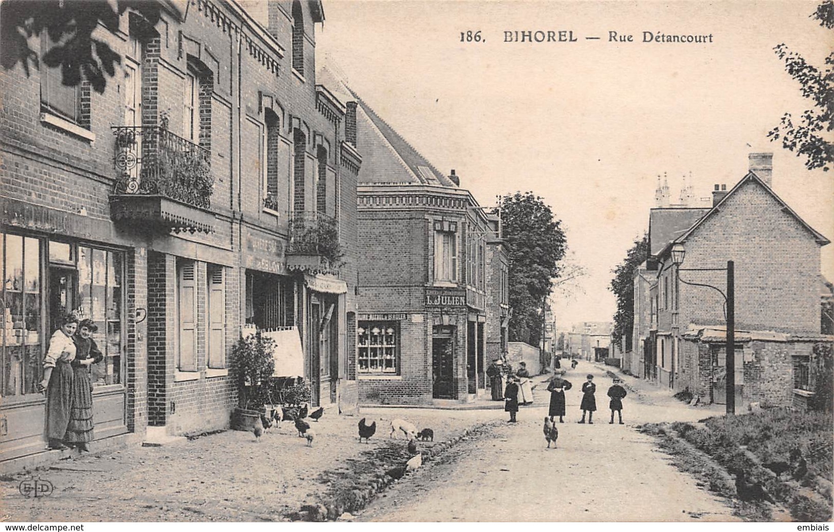 BIHOREL - Rue Détancourt   (Seine Maritime)