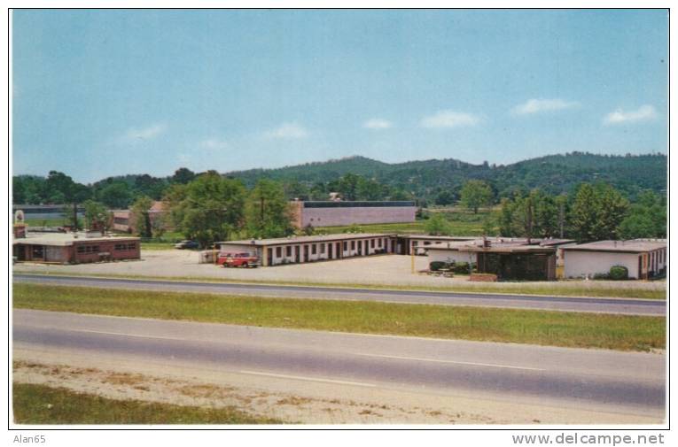 Birmingham AL Alabama,  Southwind Motel &amp; Restaurant, Auto, c1950s Vintage Postcard