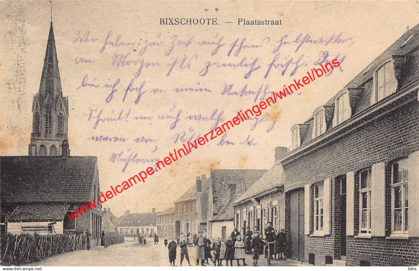 Bixchoote - Plaatsstraat - Langemark-Poelkapelle