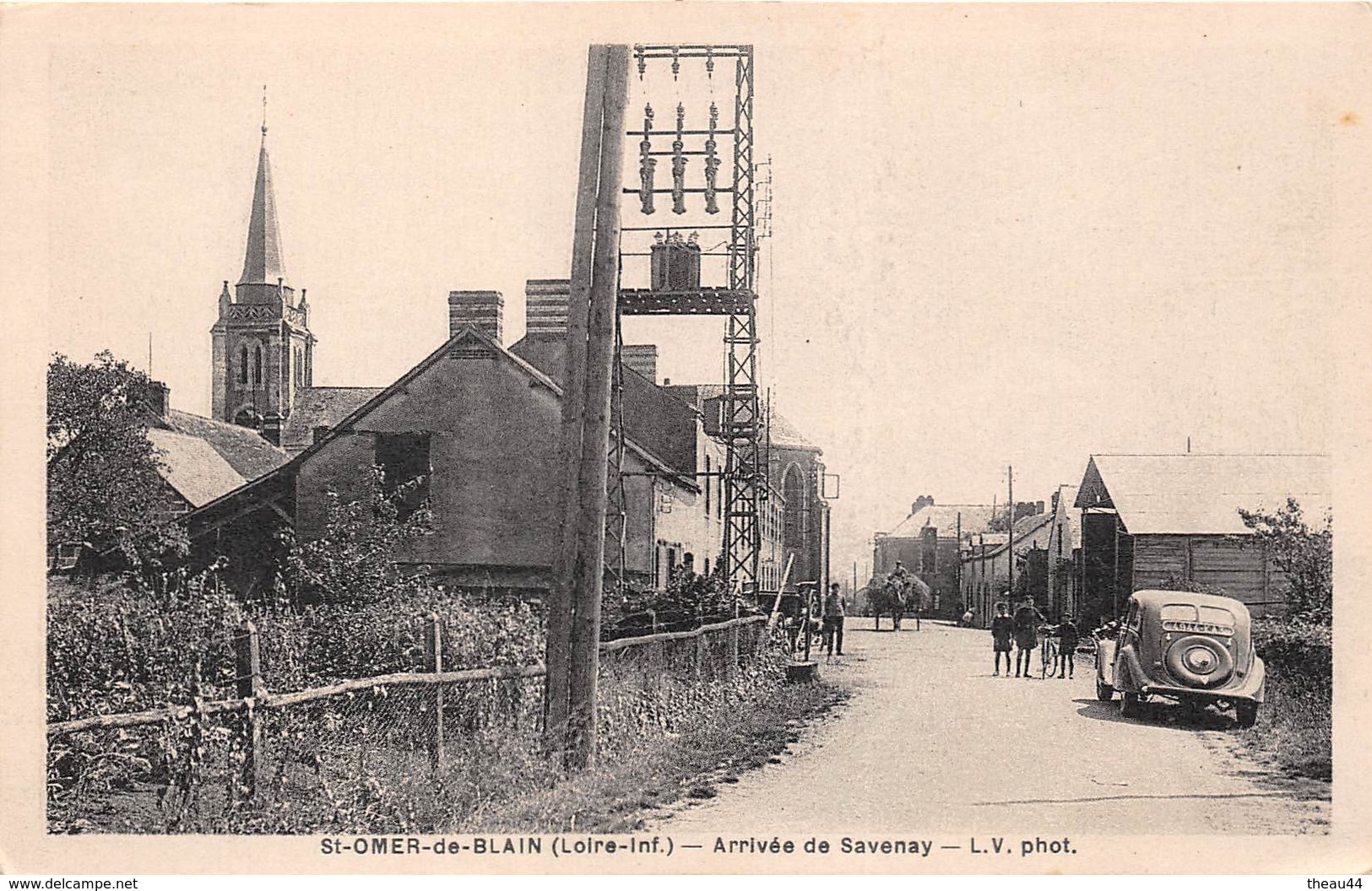 ¤¤   -   BLAIN   -   SAINT-OMER-de-BLAIN   -  Arrivée de Savenay    -  ¤¤