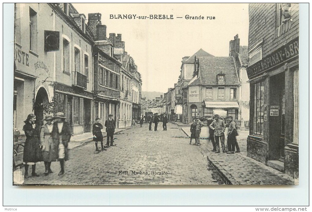 BLANGY SUR BRESLE  - Grande Rue.