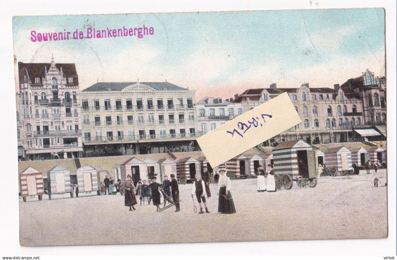 Blankenberge :  souvenir  (  1910  )