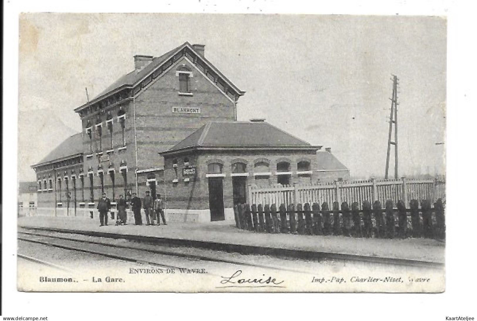 Blanmont - La gare.