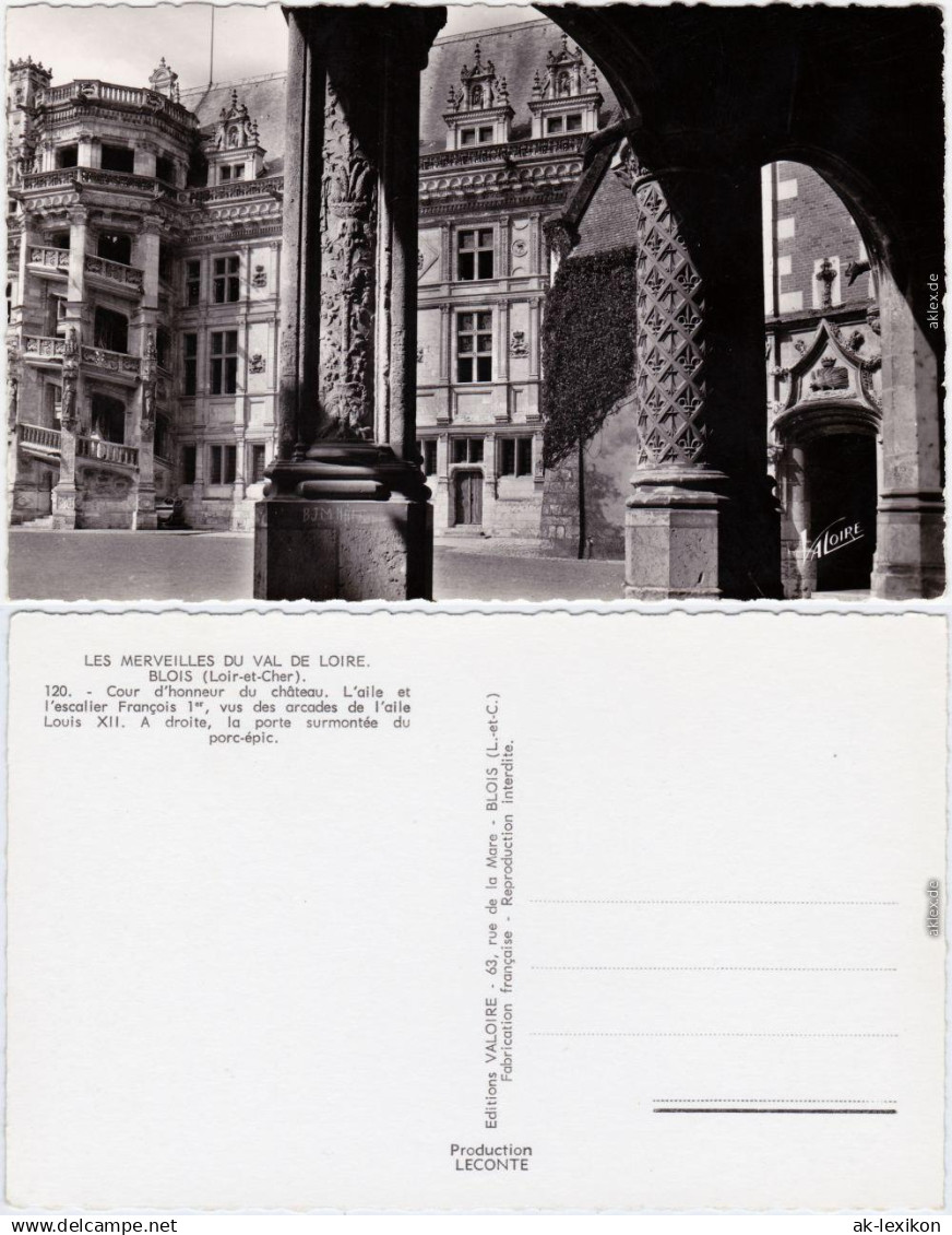 Blois Château Blois   Foto Ansichtskarte 1965