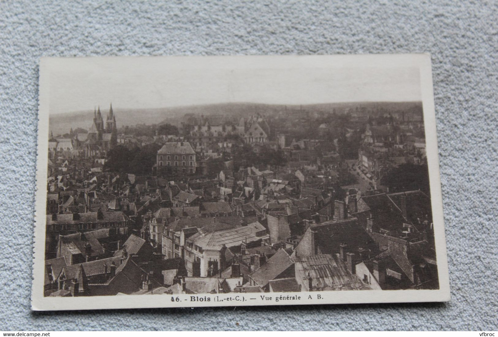 Blois, vue générale, Loir et Cher 41