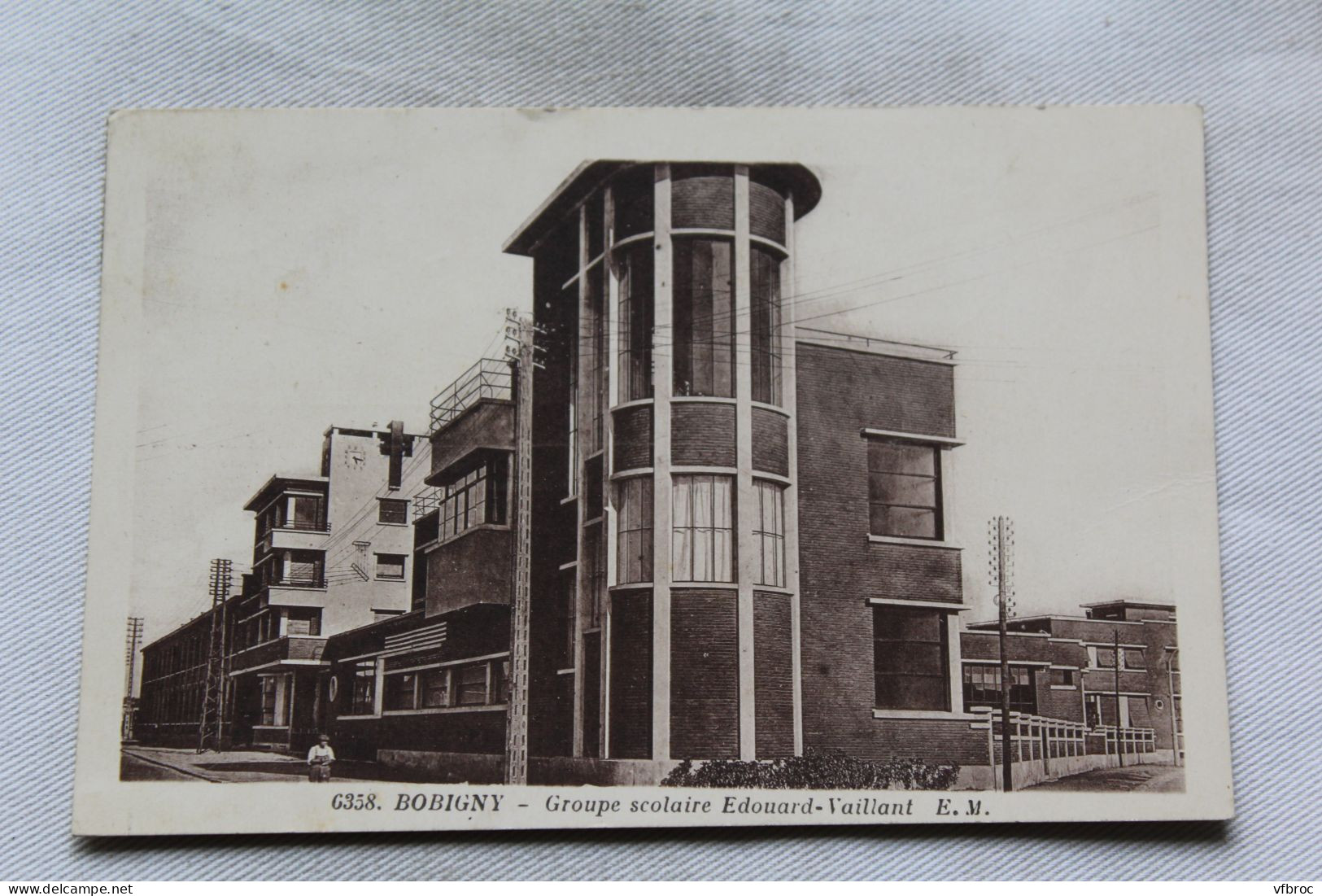 Bobigny, groupe scolaire Edouard Vaillant, Seine Saint Denis 93