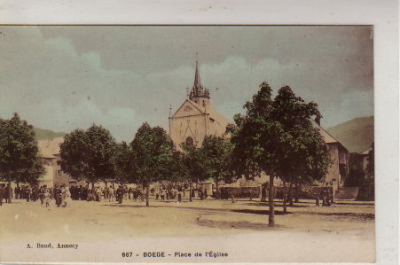 BOEGE PLACE DE L'EGLISE