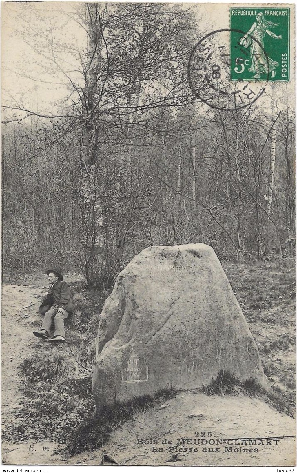 Bois de Meudon-Clamart - La Pierre aux moines