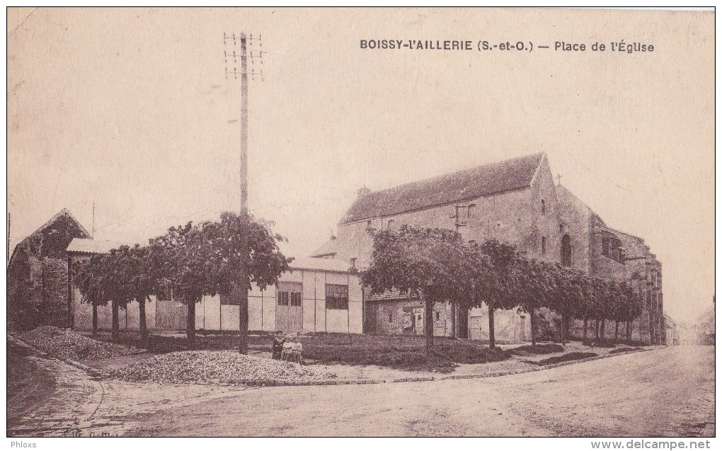 BOISSY-l'AILLERIE/95/Place de l'église/ Réf:C2792