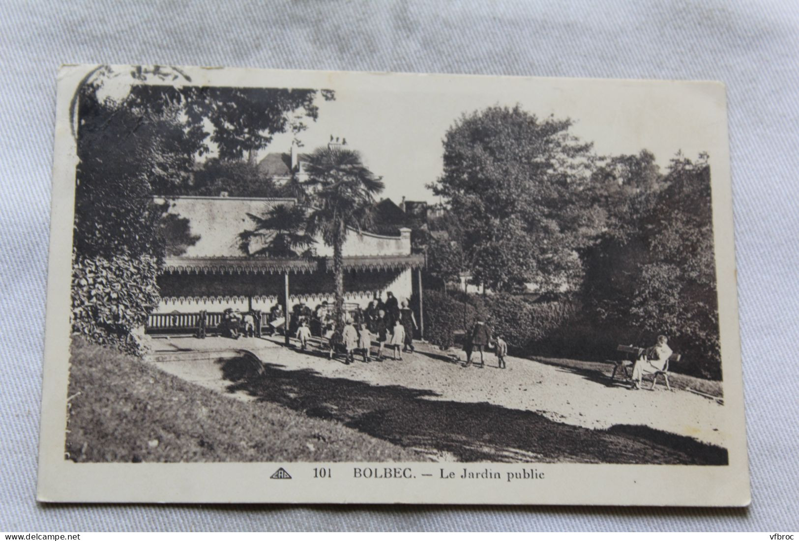 Bolbec, le jardin public, Seine maritime 76