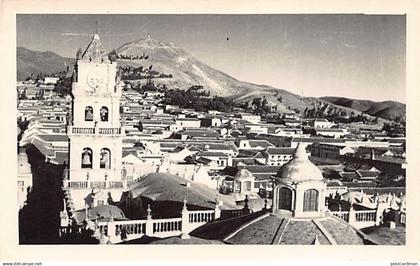 Bolivia - SUCRE - Vista general - FOTO POSTAL - Ed. Foto Linares