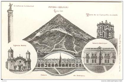 Etr - Bolivie - POTOSI - Multivues