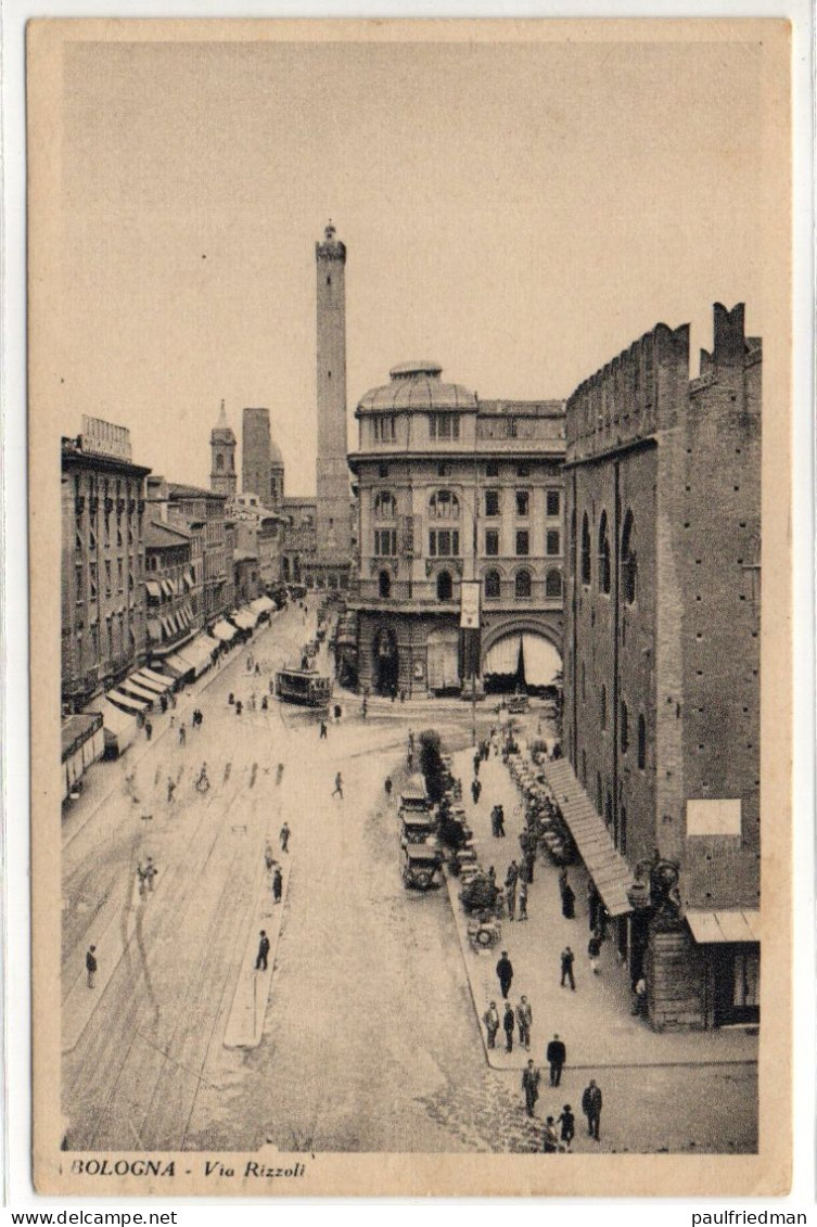 Bologna - Via Rizzoli - Viaggiata 1936