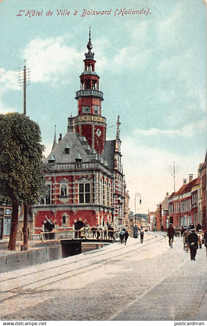 BOLSWARD (FR) Stadhuis - Uitg. Blooker's Daalders Cacao