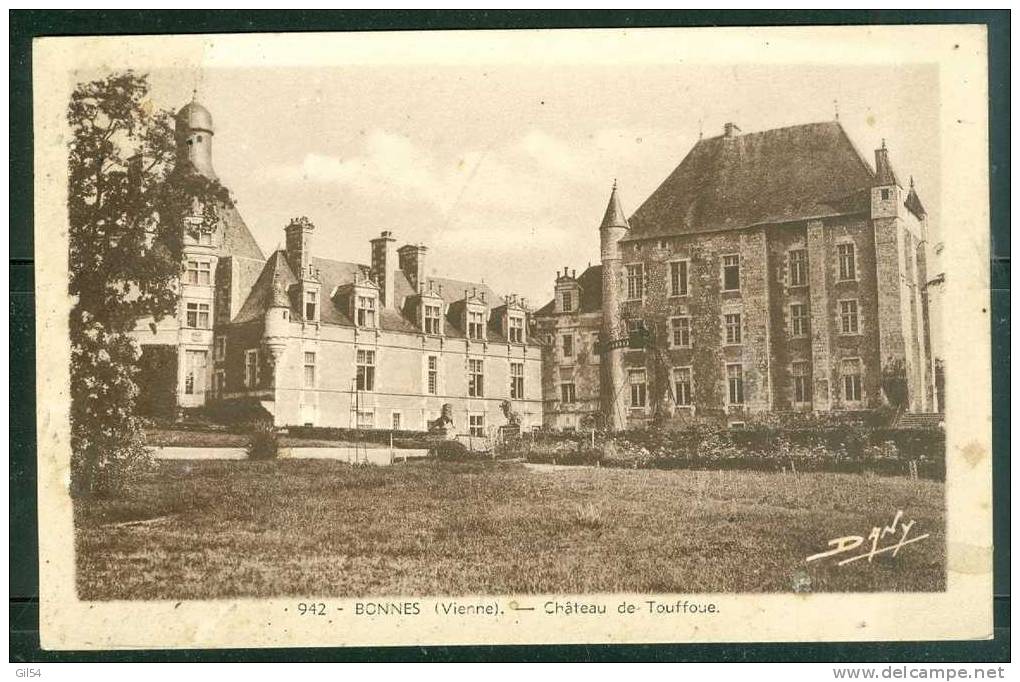 BONNES CHaTEAU DE TOUFFOU - Rk130