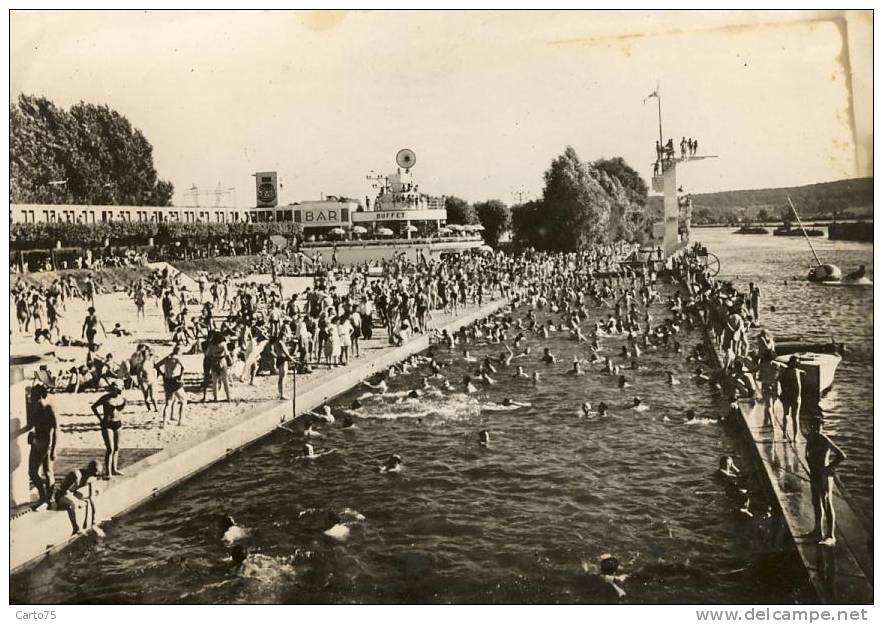 BORAN sur OISE 60 - Plage de Lys-Chantilly - Bassin et Toboggan