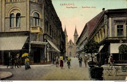 CPA Sarajevo Bosnien Herzegowina, Rudolfsgasse