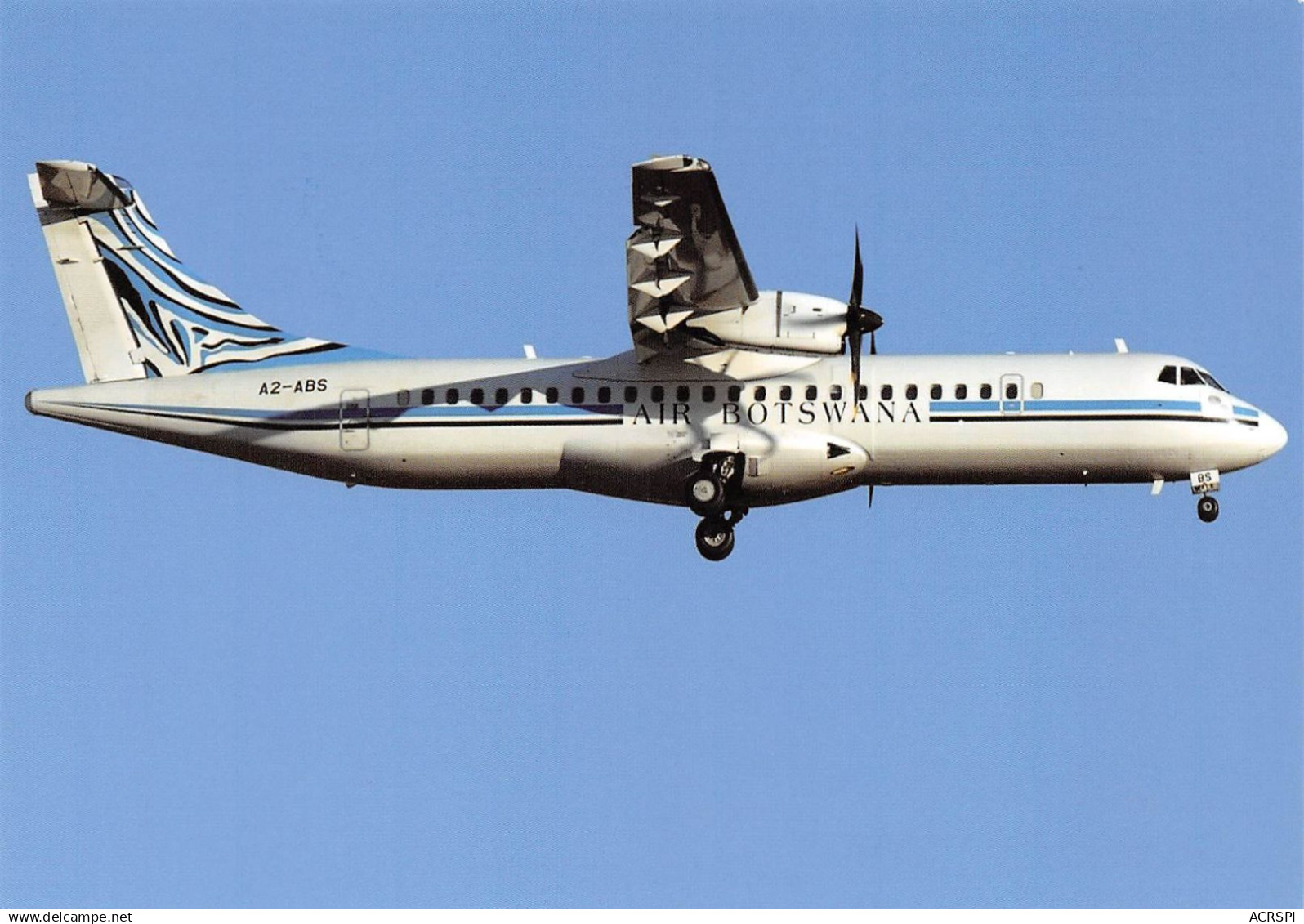 BOTSWANA AIR BOTSWANA / ATR 72-212A / registered as A2-ABR cn 786 T.Ingendorn Johannesburg (2 scans) N°32 \MP7111