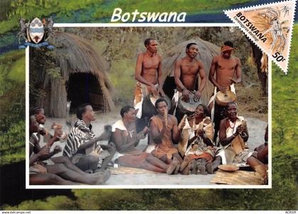 BOTSWANA groupe de musiciens dos vierge non voyagé éditions MAMM2018(2 Scans) N° 7 \MP7111