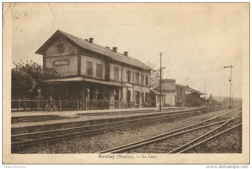 Boulay (57. Moselle) La Gare