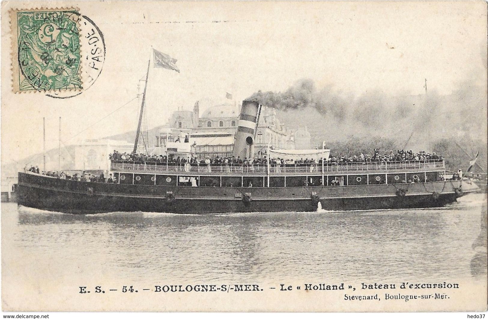 Boulogne-sur-Mer - Le "Holland", bateau d'excursion