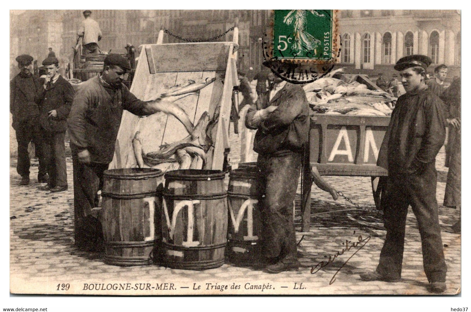 Boulogne sur Mer - Le Triage des Canapés