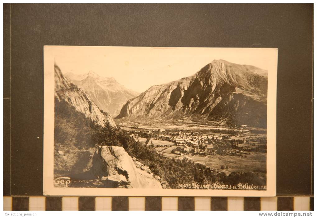 BOURG D'OISANS A BELLEDONNE