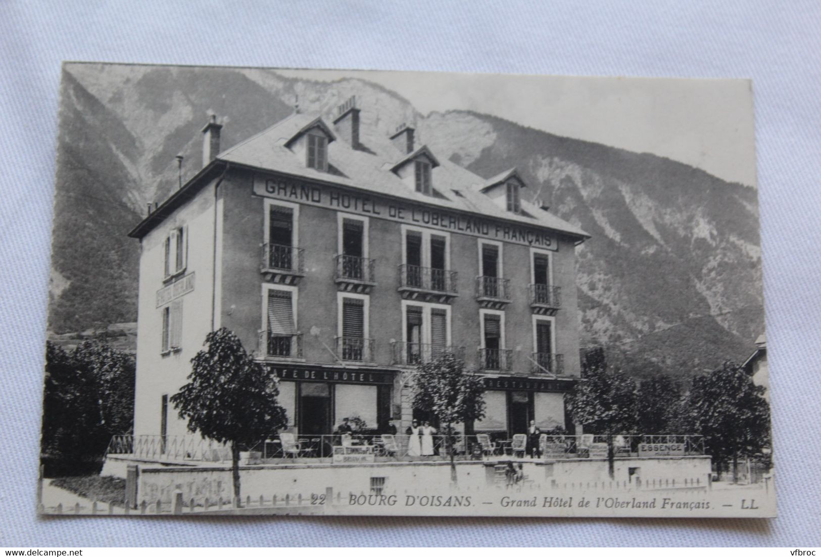 Bourg d'Oisans, grand hôtel de l'Oberland Français, Isère 38