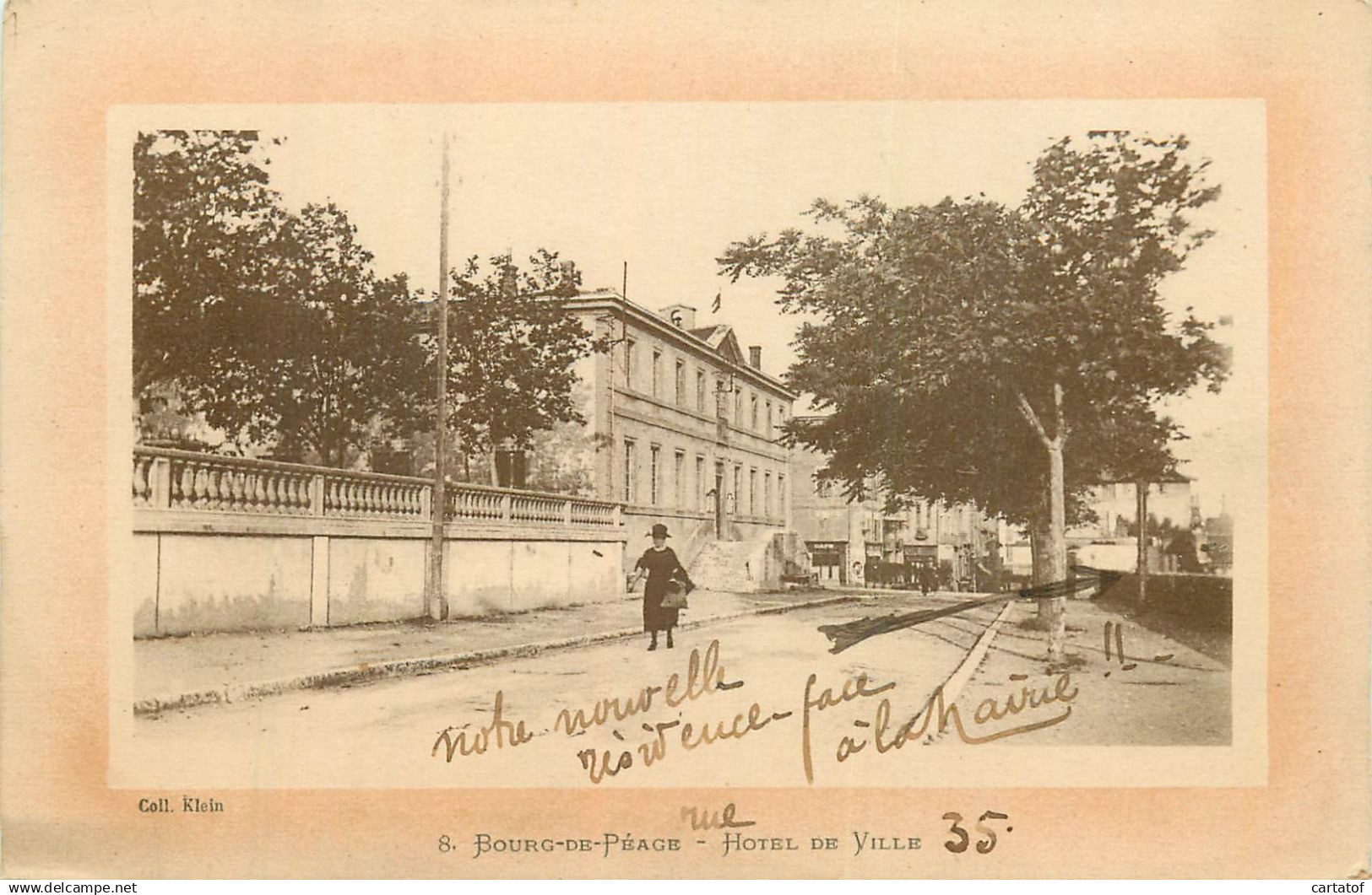 BOURG DE PEAGE . Hôtel de Ville .